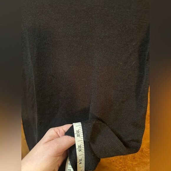 Amber Stone retro Black Women's Top - Picture 4 of 5